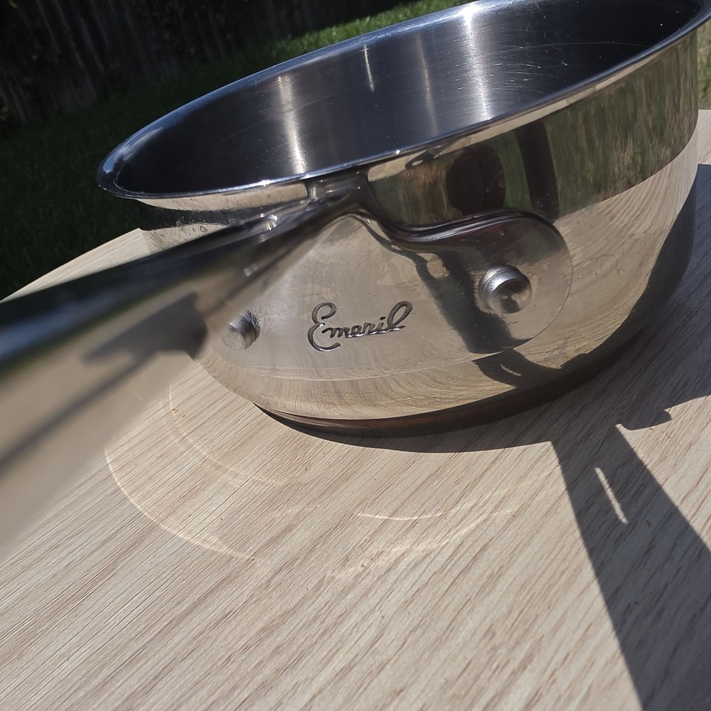 Emeril by All-Clad Copper Core Stainless Steel Saucepan Pot